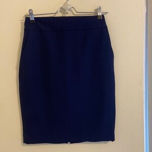 Express Blue Pencil Skirt